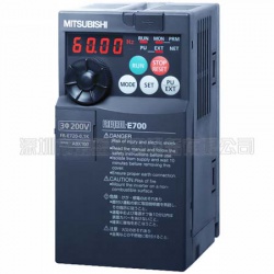 三菱變頻器FR-E720-0.1K日本原裝，電源三相220V,